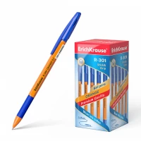Pix pe ulei  ErichKrause® R-301 Orange Stick&Grip 0.7, ink color: albastru