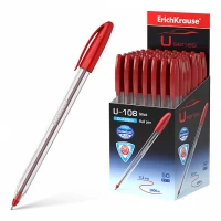 Pix pe ulei ErichKrause® U-108 Classic Stick, Ultra Glide Technology, ink color:  rosu