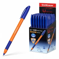 Pix pe ulei ErichKrause® U-109 Orange Stick&Grip, Ultra Glide Technology, albastru