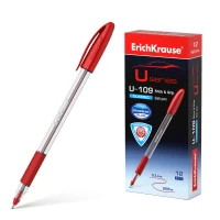 Pix pe ulei ErichKrause® U-109 Classic Stick&Grip 1.0, Ultra Glide Technology,  rosu