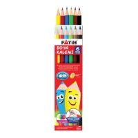 Creioane colorate 6 culori Fatih