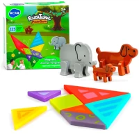 Tangram cu animale magnetice