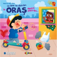 Ce bine ne distrăm în oraş dacă îl păstrăm... Carte cu ecopuzzle