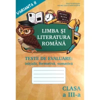 Limba romana cl.3 Teste de evaluare v.2