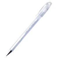 Pix cu gel "Hi-Jell Pastel", alb pastel, 0,8mm(12)