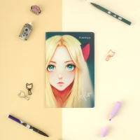 Agenda nedatata, 135*210mm, 32file,laminare mata,"Neko", MESHU