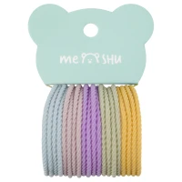 Elastice pentru par,set 20 buc. pastel, MESHU