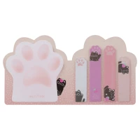Set de semne de carte si blocuri autoadezive "Keep Cute", MESHU