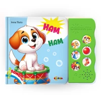 Sonorici - Carte cu sunete / carte sonoră. Ham Ham