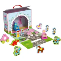 Jucarie cutie cu figurine-Printesa TY202  (48135)