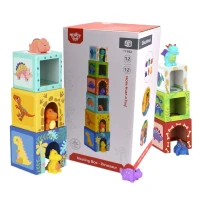 Jucarie piramida cu dinozauri TF192  (70840)